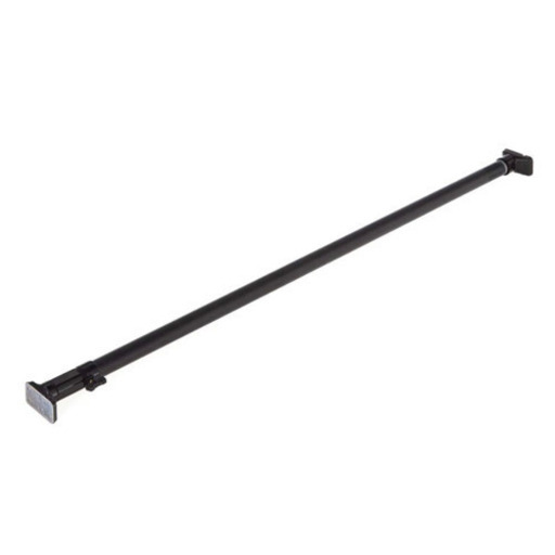 新品◆つっぱり棒 110-190cm 45kgまで対応 マットブラック 頑丈 強力タイプ バネ入り 便利 収納 グッズ アイテム インテリア 家具 新生活