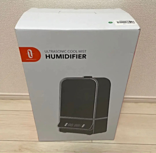 【新品】加湿器 超音波式 6.0L 大容量 超静音 最大60時間連続加湿 24畳対応