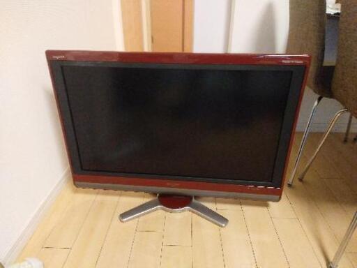 SHARP AQUOS 32型TV BCASカード,コード,リモコン付