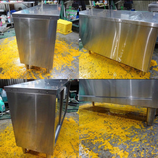 429-015)業務用 ステンレス キャビネット 作業台 調理台 W1200D450H800