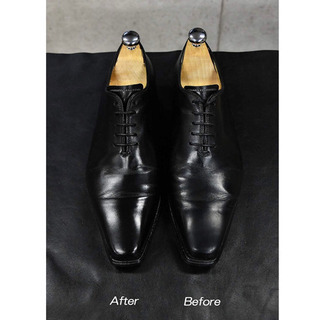 新品 SaphirNoir サフィールノワール  クレム1925 黒 圧倒的なツヤと保湿力の靴クリーム 75ml 靴磨き 正規品 クロケット オールデン 　の画像