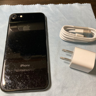 iPhone7 128GB ブラックの画像