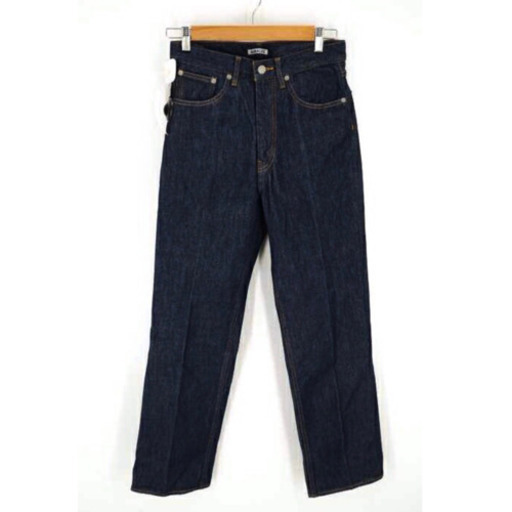 美品 オーラリー AURALEE 20SS デニム パンツ メンズ 28inch HARD TWIST DENIM 5P PANTS ジーンズ ジーパン 古着 正規品 ネオンサイン