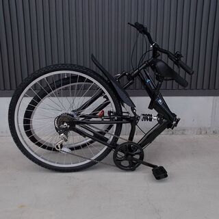 [取引確定]折り畳み自転車なので、都内遠征のウーバー等にも使えます！もちろん街乗りにもOK！ナンバー錠付けます♪の画像