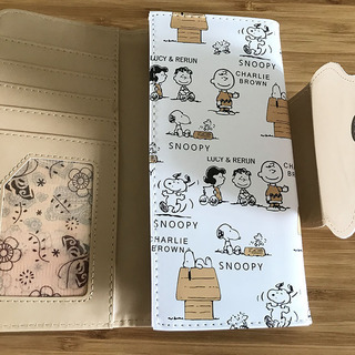スヌーピー　ビニール製財布　新品の画像