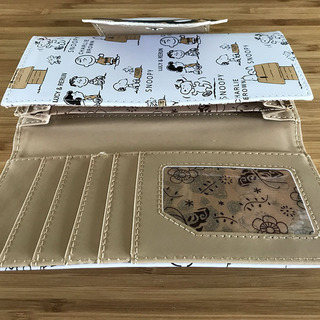 スヌーピー　ビニール製財布　新品の画像