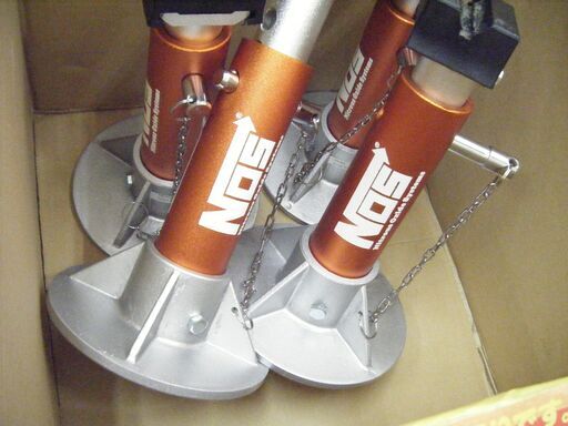NOS　アルミジャッキスタンド　3ｔ　4点セット　中古品