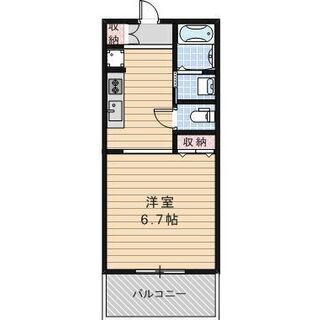 No60KN🎀敷金•礼金🎀１K✨設備良し🙆‍♀️