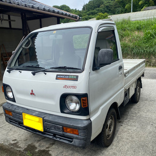 【営農用軽トラック】三菱ミニキャブ。走行距離4万キロ