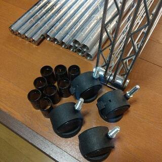 メタルラック一式あげます。の画像