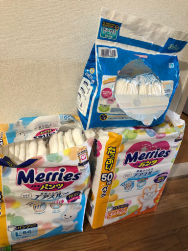 メリーズパンツ   L BIG トレーニングパットセット