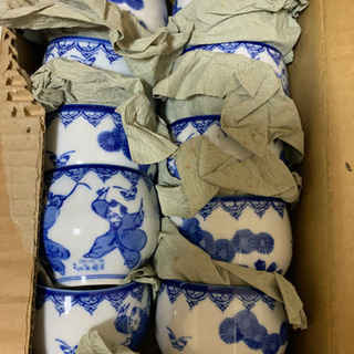 唐子反千茶（鍋島焼）湯呑み（13個）