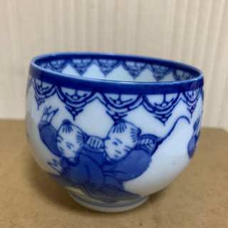 唐子反千茶（鍋島焼）湯呑み（13個）の画像