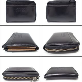 AA566 PESCAROLO ペスカロロ 小銭入れ 黒 コインケースの画像