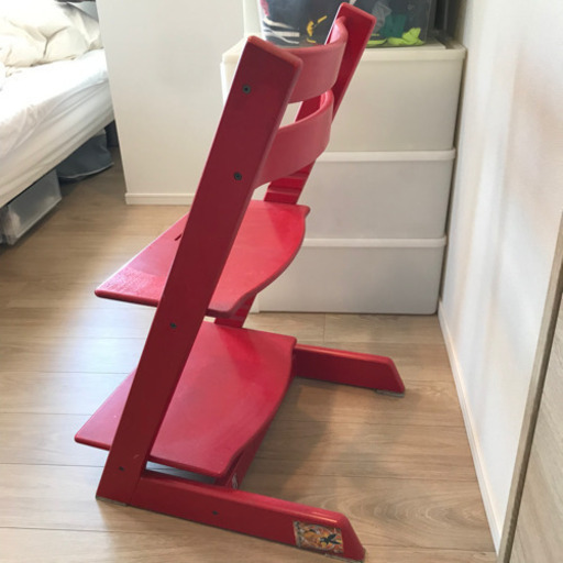 STOKKE  Tripp Trapp（赤色&白色セット）