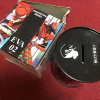 新品⭐︎エバァンゲリオン 10万円貯 缶 貯金箱 レア コレクション エバンゲリオンの画像