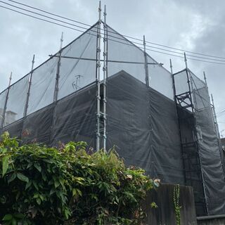 枠・くさび足場組みます！