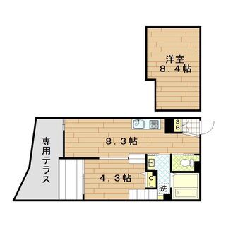 ペット可♪設備充実♪駅までも近くおしゃれな築浅デザイナーズアパー...