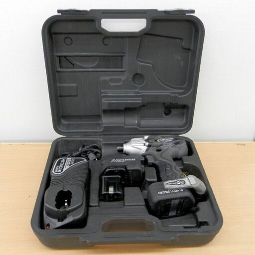 コードレスインパクトドライバー HITACHI 日立工機 FWH 12DC2 12V 充電器 バッテリー2個 ケース付き 札幌 西野