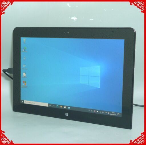 タブレット 中古良品 10.1型 NEC VK24V/TA-J Atom-Z3795 2GB 高速SSD Wi-Fi Bluetooth webカメラ Windows10 LibreOffice 即使用可能