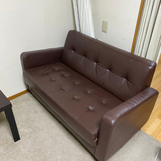 成約済み　　二人がけソファ差し上げます