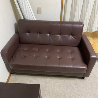 成約済み　　二人がけソファ差し上げますの画像