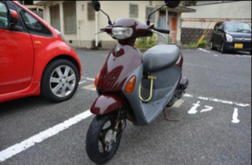 原動機付自転車　原付　スズキ　let’s 4