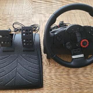 【プレステ、PC等対応】Logicool DrivingForc...