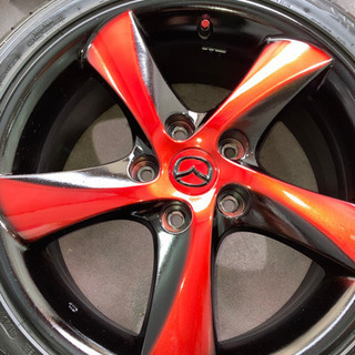 17インチホイールカスタム塗装