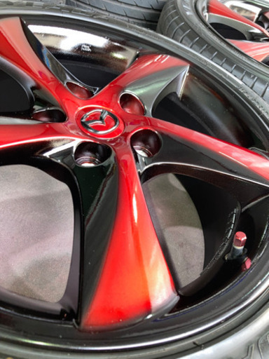 17インチホイールカスタム塗装