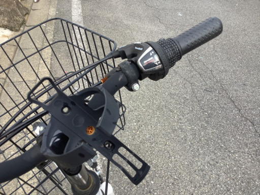 引渡し決定!　shimano ギア付き自転車　白