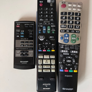 65型TV テレビ TV台スピーカー付き ブルーレイレコーダー３点セットの画像