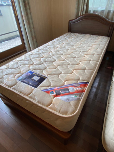 シーリーベッド モノグラム6000 シングル 超美品！