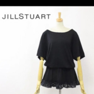 ジルスチュアート　JILLSTUART カットソー　トップス　黒