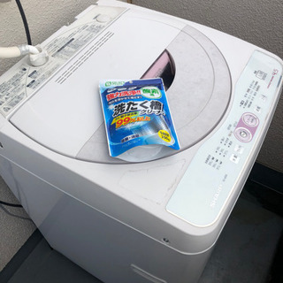 シャープ2012年製洗濯機4.5kgの画像