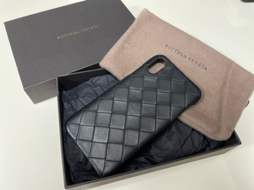 《Bottega Veneta》iPhone XS ケース イントレチャートレザー