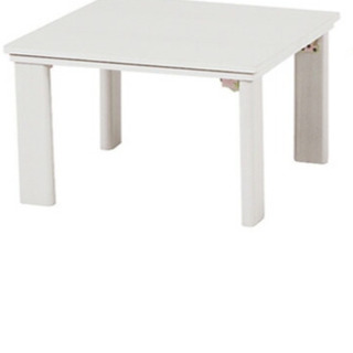 ❓✅超美品🥰 1人用ミニこたつ 真っ白でかわいい😍