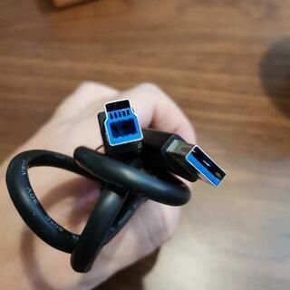 USB3.0ケーブル 1.1m  (USB A オス to USB B オス)

の画像