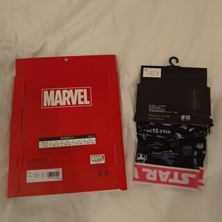 2 メンズボクサーパンツ / STAR WARS & マーベル スパイダーマンの画像