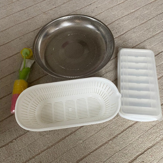 取引中☆ざる、製氷器などの画像