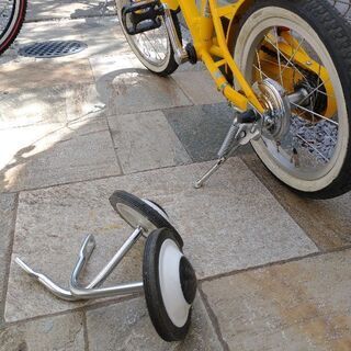 子ども用自転車　14型　黄色　あさひ自転車