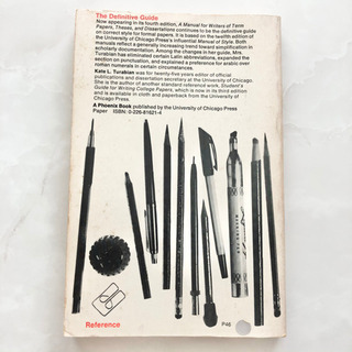 【ネット決済・配送】A Manual for Writers of Term Papers, Theses, and Dissertations 洋書 本 bookの画像