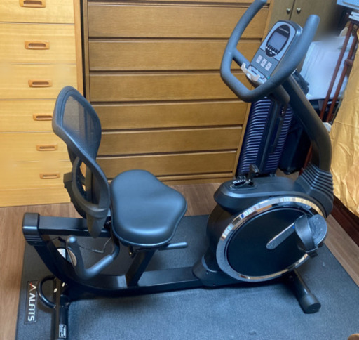 【美品】フィットネスバイク　説明書・マット付き