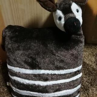 【美品】ズーラシア オカピのクッション