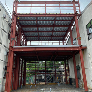 鉄骨鳶・鍛治工募集中　日給11000〜18000の画像