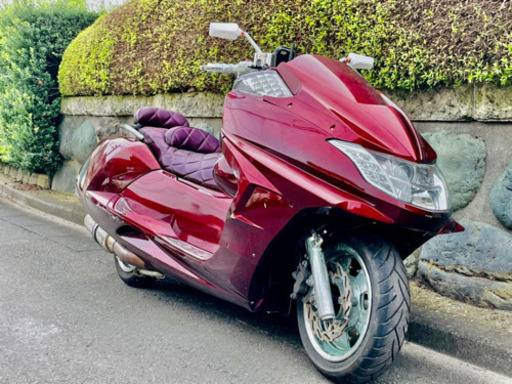 YAMAHA・マグザム・多数カスタム・ワインレッドカラー・全国陸送可能〜
