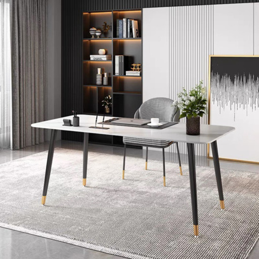 【新品未使用】輸入家具　大理石テーブル