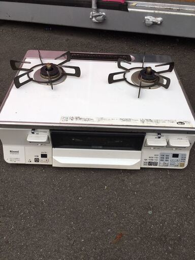 ガスコンロ Rinnai RTS65AWK3R-WR ガステーブル ガスコンロ LPガス用 リンナイ 動作品