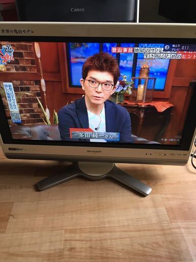 B-CAS シャープ 26V型 液晶 テレビ AQUOS LC-26DX1- ブルーレイレコーダー内蔵 DVD再生ＯＫ　リモコン無し　アクオス