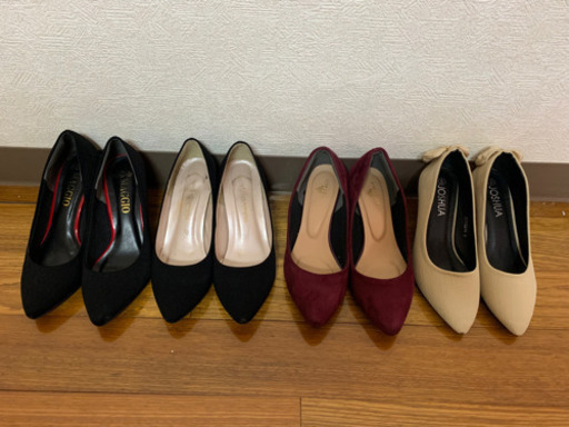 パンプス4足まとめて